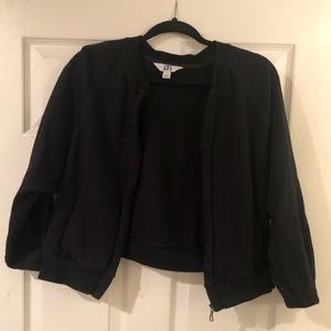 Joy Lab Crop Zip Up Jacket Size L